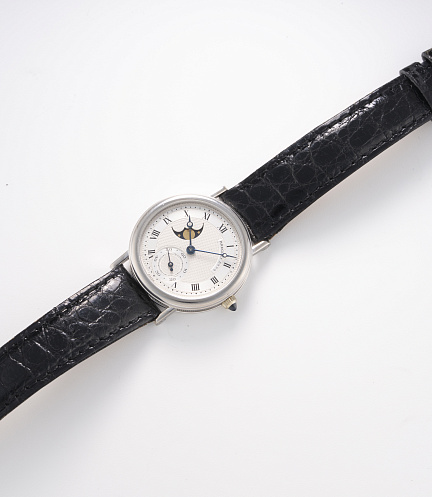 Classique Moonphase in White Gold