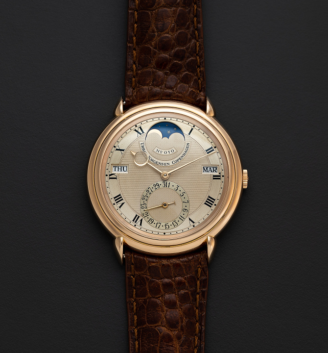 Early Reference 2 in Rose Gold with Patina Dial