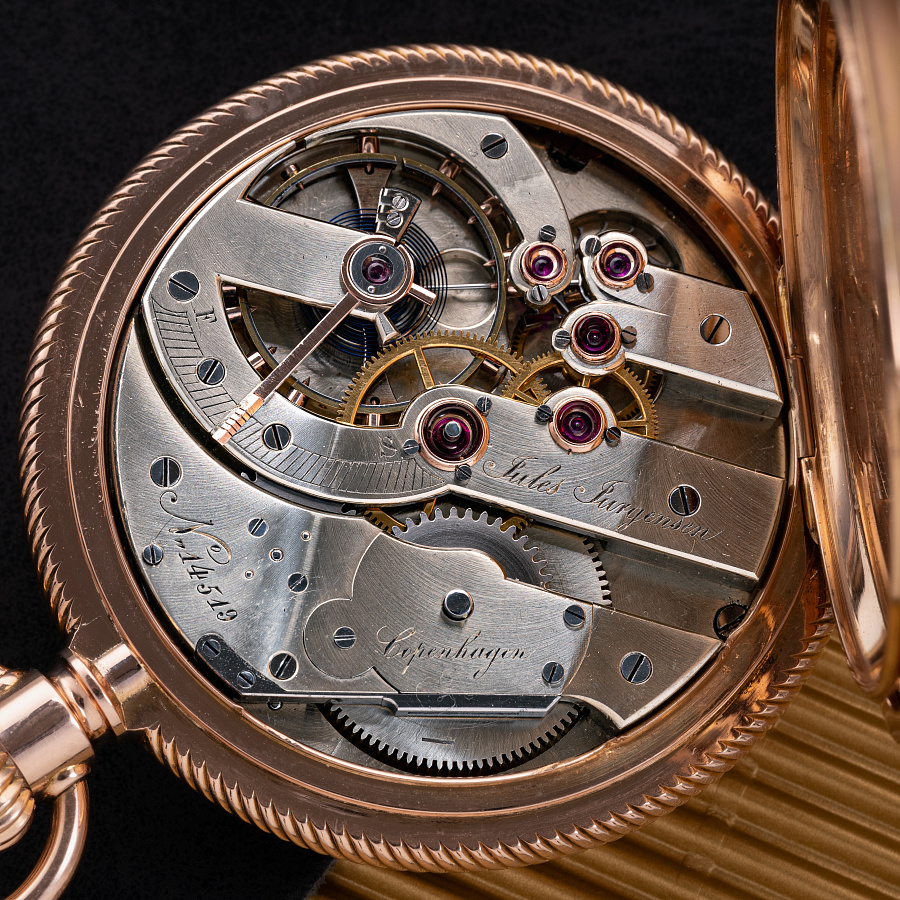 Gold Chronometre Pocket Watch
