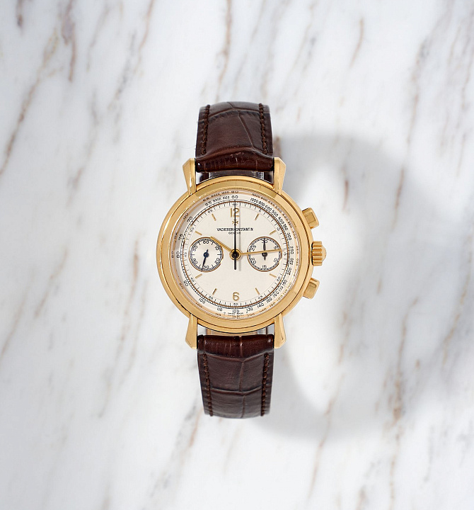 Historiques Chronograph in Yellow Gold