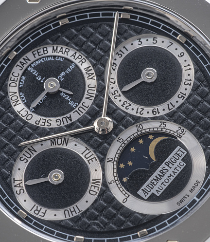 Royal Oak Perpetual Calendar in Steel and Platinum