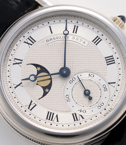 Classique Moonphase in White Gold