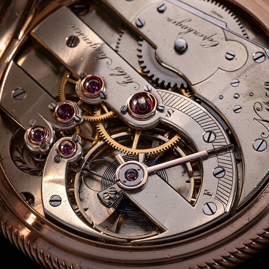 Gold Chronometre Pocket Watch