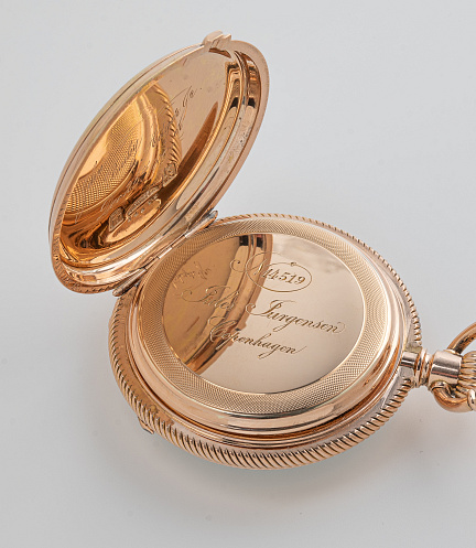Gold Chronometre Pocket Watch