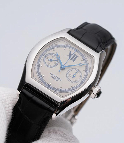 Tortue Monopoussoir in White Gold