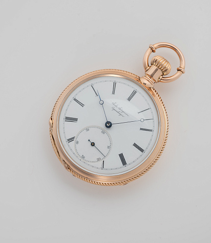 Gold Chronometre Pocket Watch