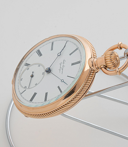 Gold Chronometre Pocket Watch