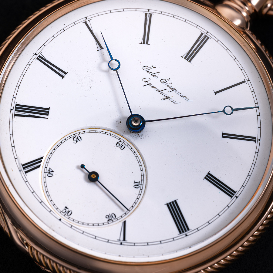 Gold Chronometre Pocket Watch