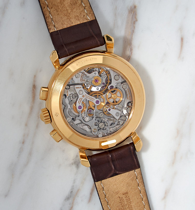 Historiques Chronograph in Yellow Gold