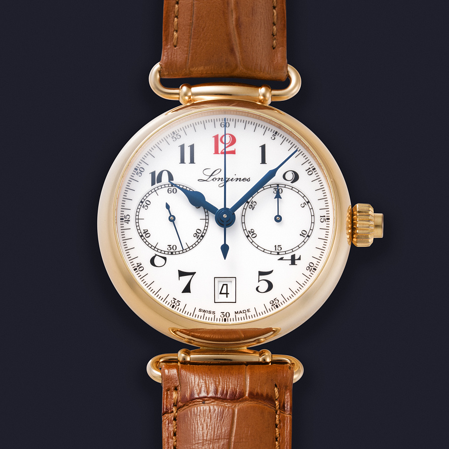 Heritage Monopusher Chronograph 180th Anniversary in Rose Gold