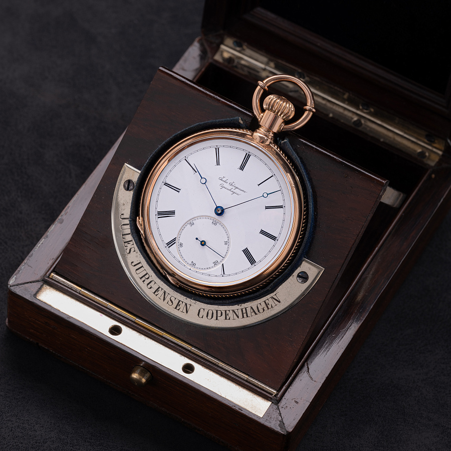 Gold Chronometre Pocket Watch