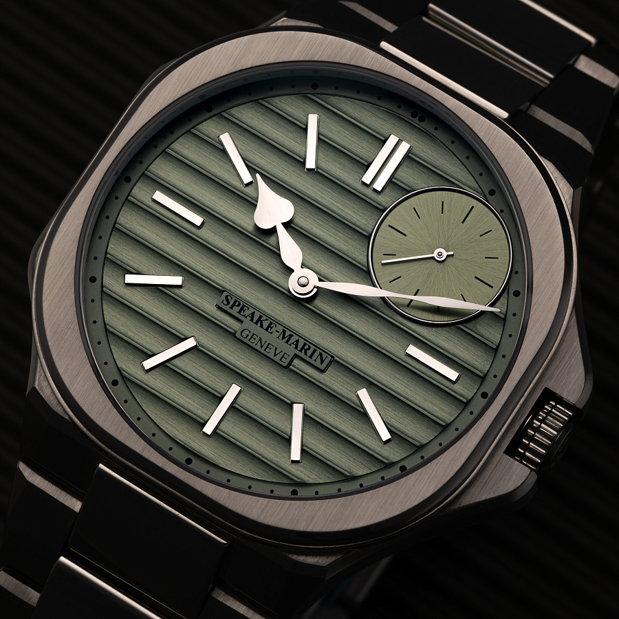 Ripples with Metallic Green Dial