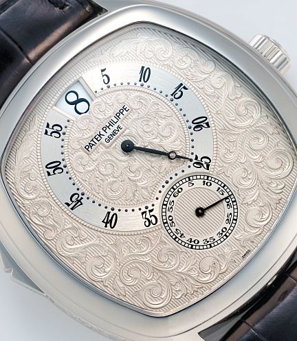 175th Anniversary Chiming Jump Hour in Platinum