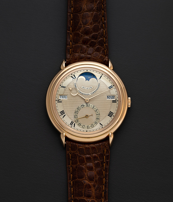 Early Reference 2 in Rose Gold with Patina Dial