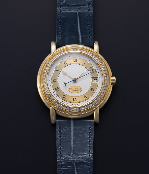 Fleurier Toric in Yellow Gold with Diamonds