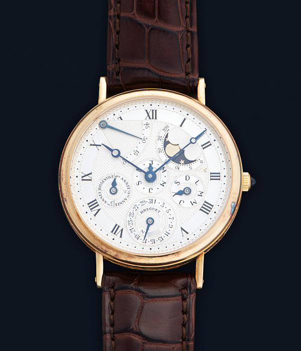 Classique Perpetual Calendar in Yellow Gold by Daniel Roth 