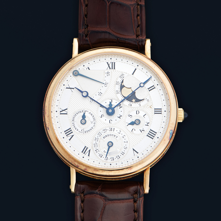 Classique Perpetual Calendar in Yellow Gold by Daniel Roth 