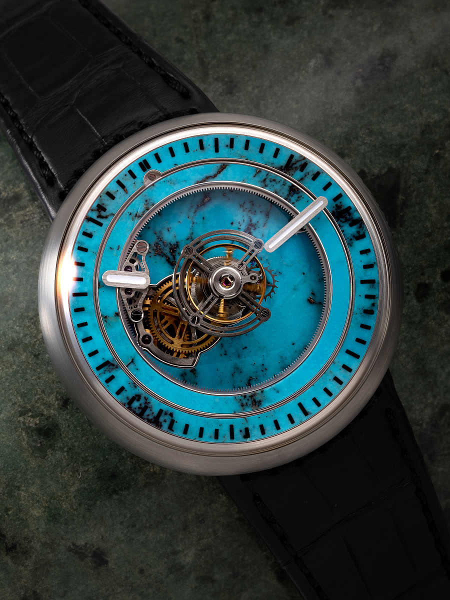 KS 05 Turquoise Tourbillon Piece Unique