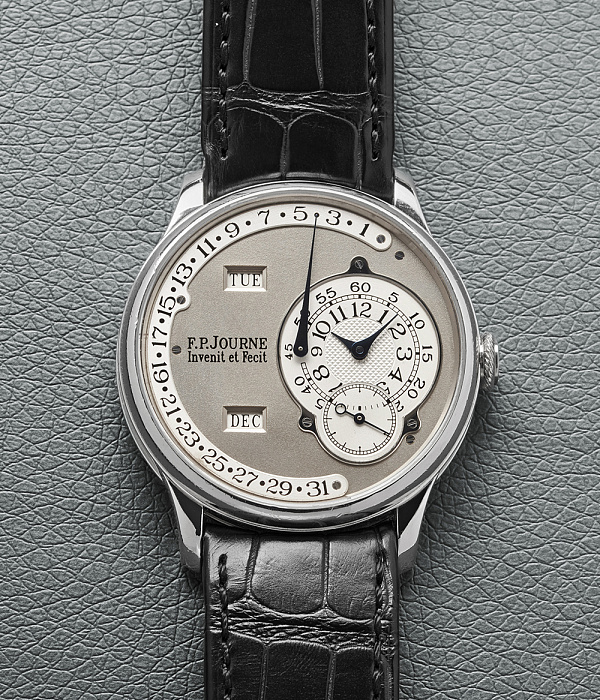 Octa Calendrier in 38mm Platinum Case with Gold Movement