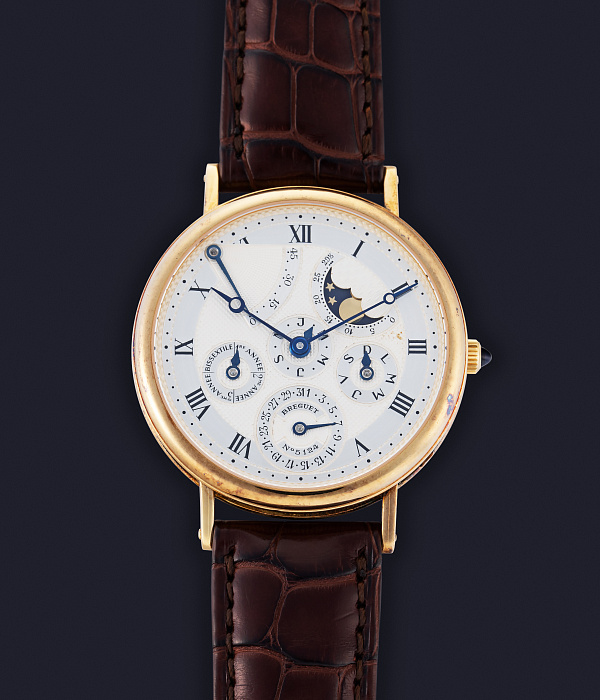 Classique Perpetual Calendar in Yellow Gold by Daniel Roth 