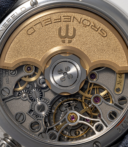 1941 Principia in Stainless Steel with Turquoise Dial															