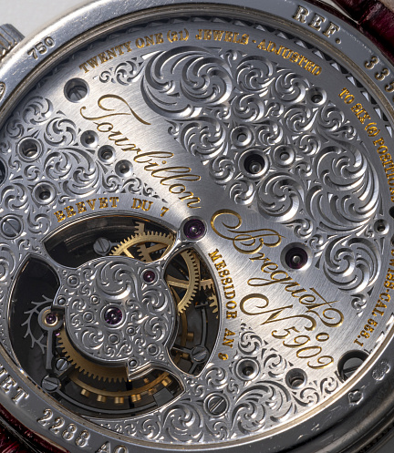 Classique Tourbillion with Diamonds Bezel and MOP Dial