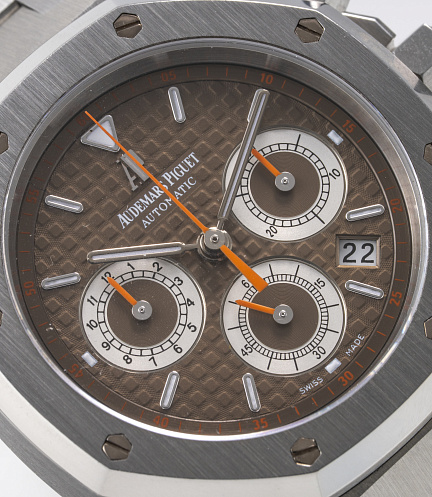 Royal Oak Chronograph with Brown Dial