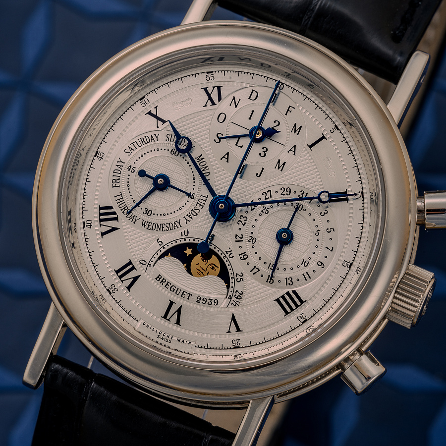Perpetual Calendar Chronograph in Platinum