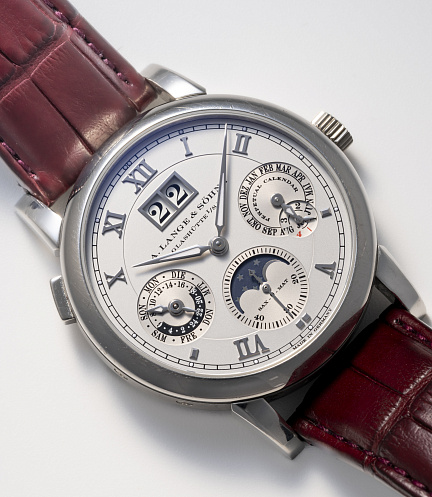 Langematik Perpetual in Platinum 