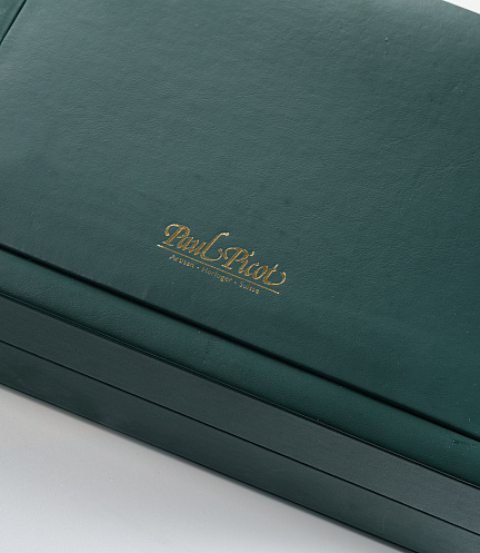 La Rattrapante with Annual Calendar in Yellow Gold