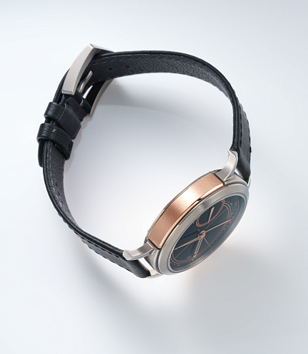 2 Time-Day Intrepido ARTedition in Rose Gold and Titanium with Onyx Dial