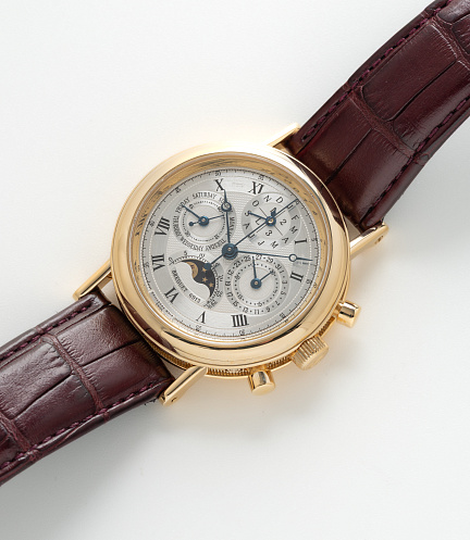 Perpetual Calendar Chronograph in Yellow Gold