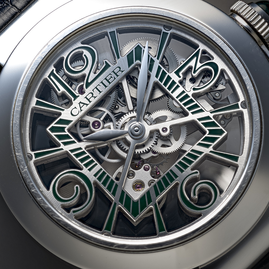 Limited Edition Pasha Skeleton Emerald