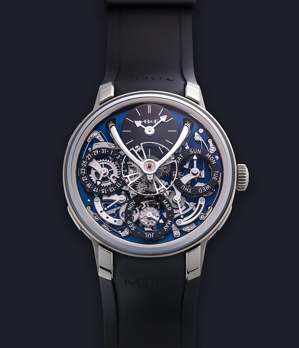Legacy Machine Perpetual Calendar EVO in Zirconium with Blue Dial