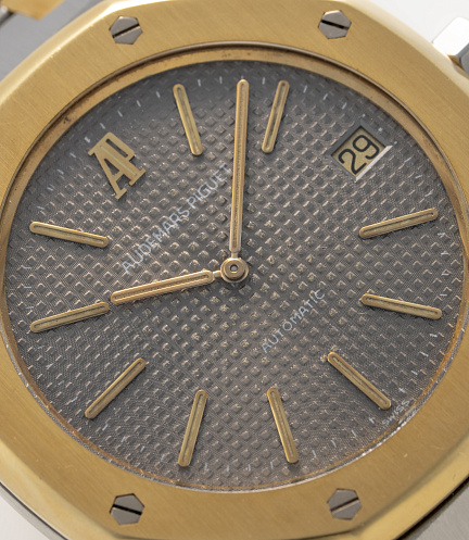 Royal Oak Jumbo in Stainless Steel and Yellow Gold