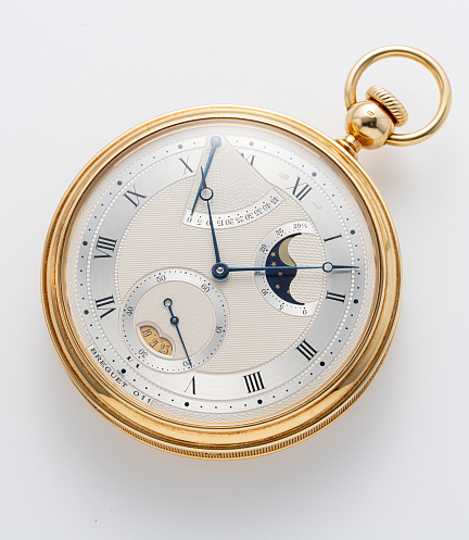 Souscription Set: Perpetual Calendar Minute Repeater and Pocket Watch in Yellow Gold