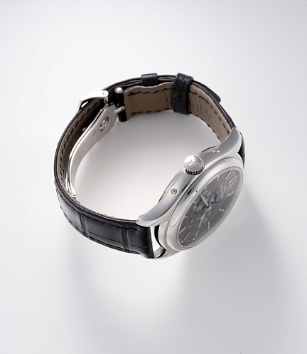 Annual Calendar Moonphase in White Gold