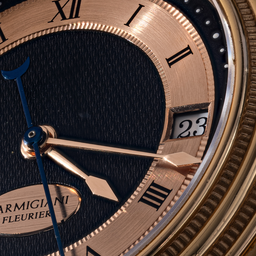 Toric in Rose Gold with Black Dial