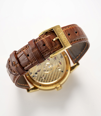 Lange 1 in Yellow Gold with Extract from Archives