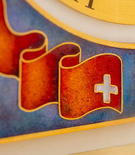 Dome Table Clock "700eme Anniversaire de la Confederation"