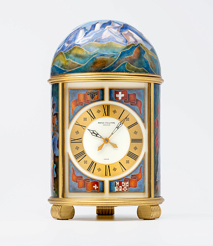 Dome Table Clock "700eme Anniversaire de la Confederation"