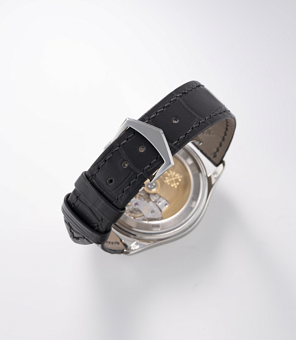 Annual Calendar Moonphase in White Gold