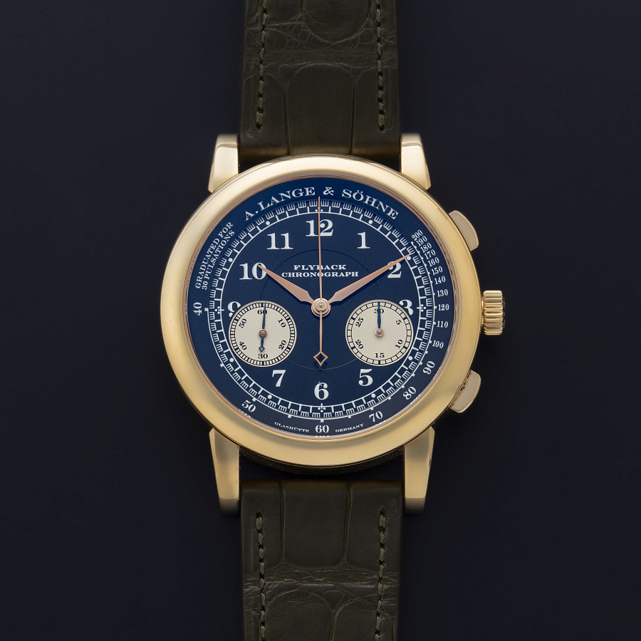 1815 Chronograph in Rose Gold with Black Dial