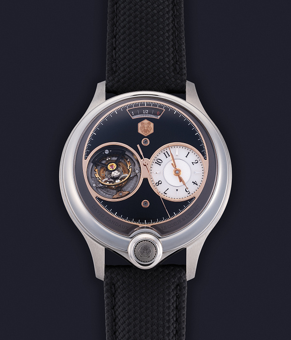 DC1 in Platinum with Onyx Dial and Opal Subdial