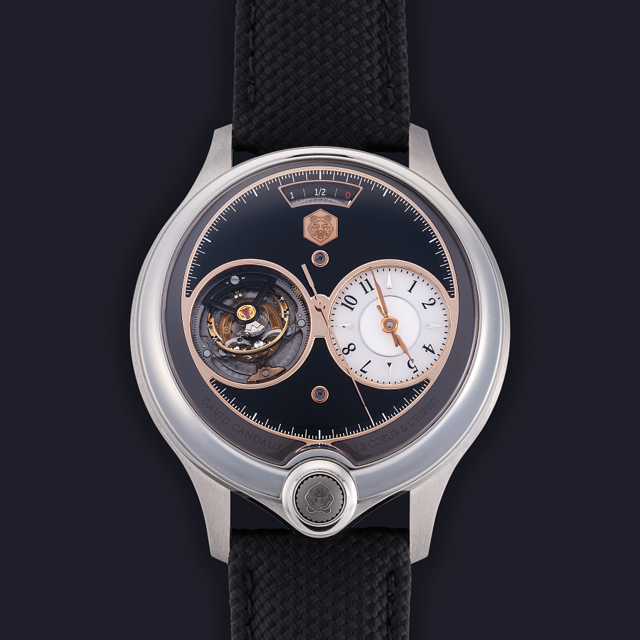 DC1 in Platinum with Onyx Dial and Opal Subdial