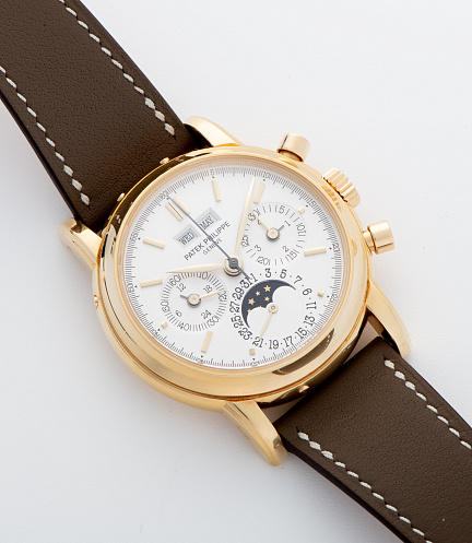 Perpetual Calendar Chronograph in Yellow Gold, Ref. 3971
