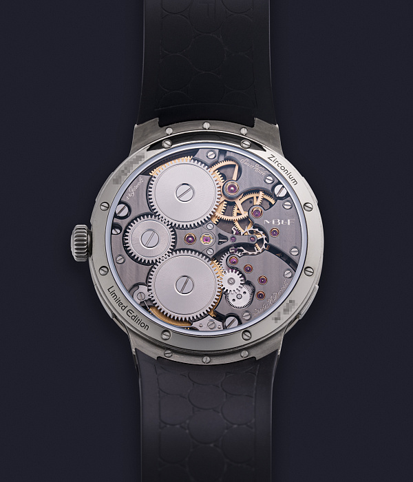 Legacy Machine Perpetual Calendar EVO in Zirconium with Blue Dial
