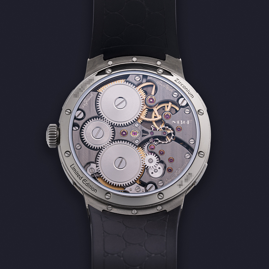 Legacy Machine Perpetual Calendar EVO in Zirconium with Blue Dial