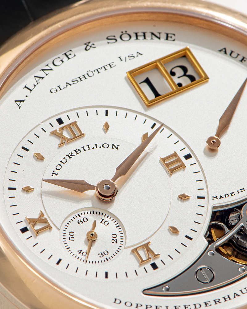 Lange 1 Tourbillon in Rose Gold