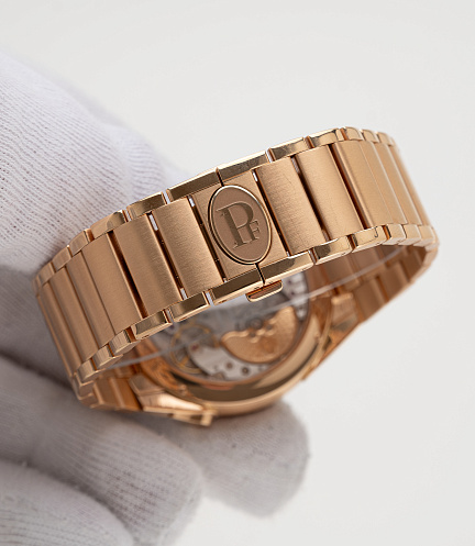 Tonda PF GMT Rattrapante in Rose Gold